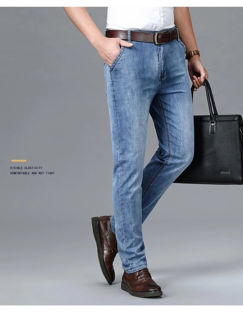 SummerStyle Men's Straight Denim Jeans ATHLEXES