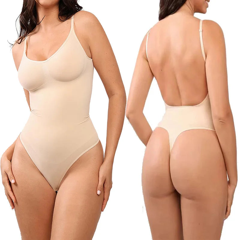 SculptSilhouette Seamless Shapewear Bodysuit ATHLEXES