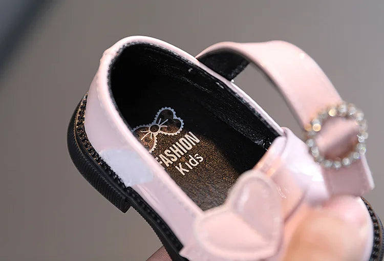 Crystal Elegance Mary Janes for Girls - Anti-Slippery Flats ATHLEXES