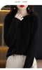 LuxCashmere Hooded Pullover for Women ATHLEXES