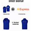 Custom Logo Winter Fleece Vest for Men and Women ATHLEXES