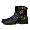 CMR Chamaripa 6CM Black Leather Elevator Sneakers ATHLEXES