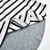 Striped Comfort Nursing Tee for Maternity Bliss ATHLEXES