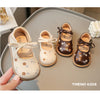 Charming Floral Mary Jane Low Heel Princess Shoes ATHLEXES