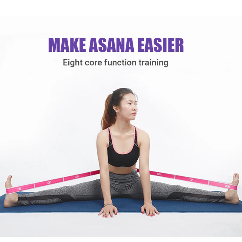 FlexiFit Multi-Section Yoga Resistance Bands ATHLEXES