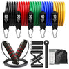 Premium Resistance Bands Set with Door Anchor & Straps ATHLEXES