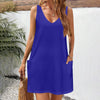 Summer Breeze Plus Size Pocket T-Shirt Dress ATHLEXES