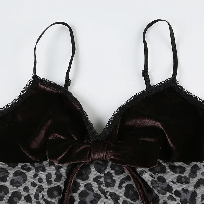 Vintage Lace Bow Crop Top ATHLEXES