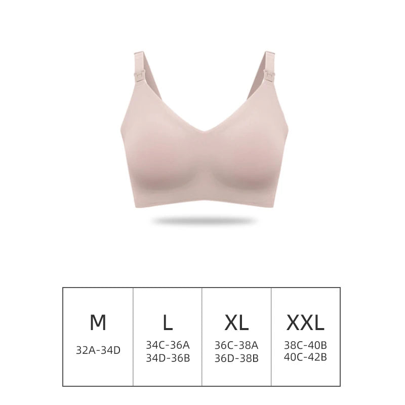 Ultra Thin Seamless Nursing Bra with Maternity Support ATHLEXES