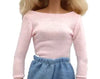 Curvy Barbie Fashion Set with T-Shirt and Pants ATHLEXES