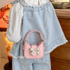 Charming Bowknot Princess Crossbody Bag for Girls ATHLEXES