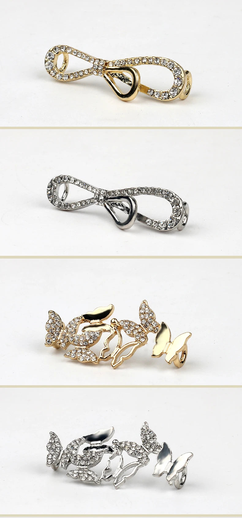 GlamLace Pearl Rhinestone Shoelace Buckle Charm Accessories ATHLEXES