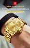 OLEVS Luxury Diamond Quartz Watch for Men ATHLEXES