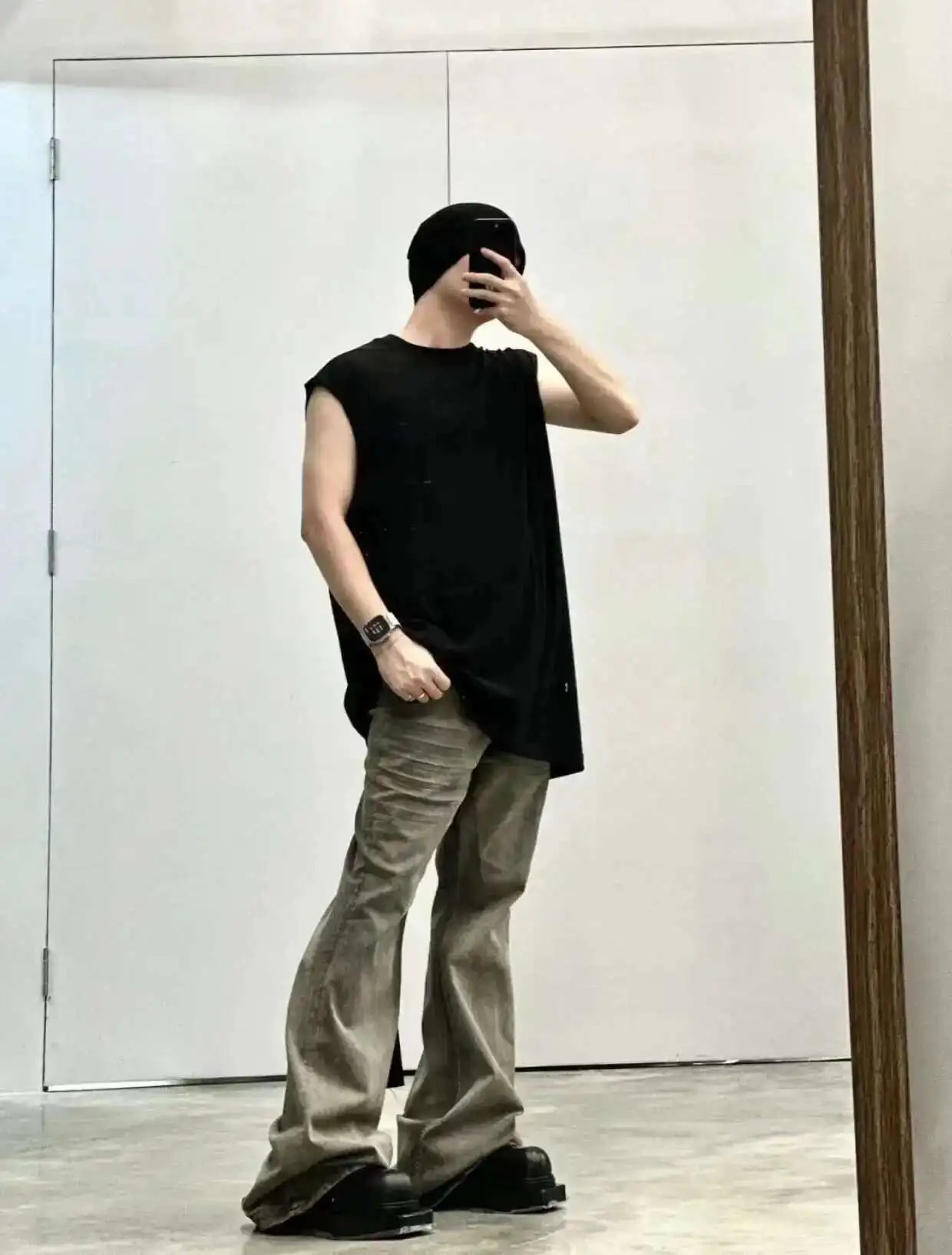 Vintage Style Wide Leg Men's Jeans ATHLEXES