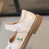Princess Blossom Leather Mary Janes for Girls ATHLEXES