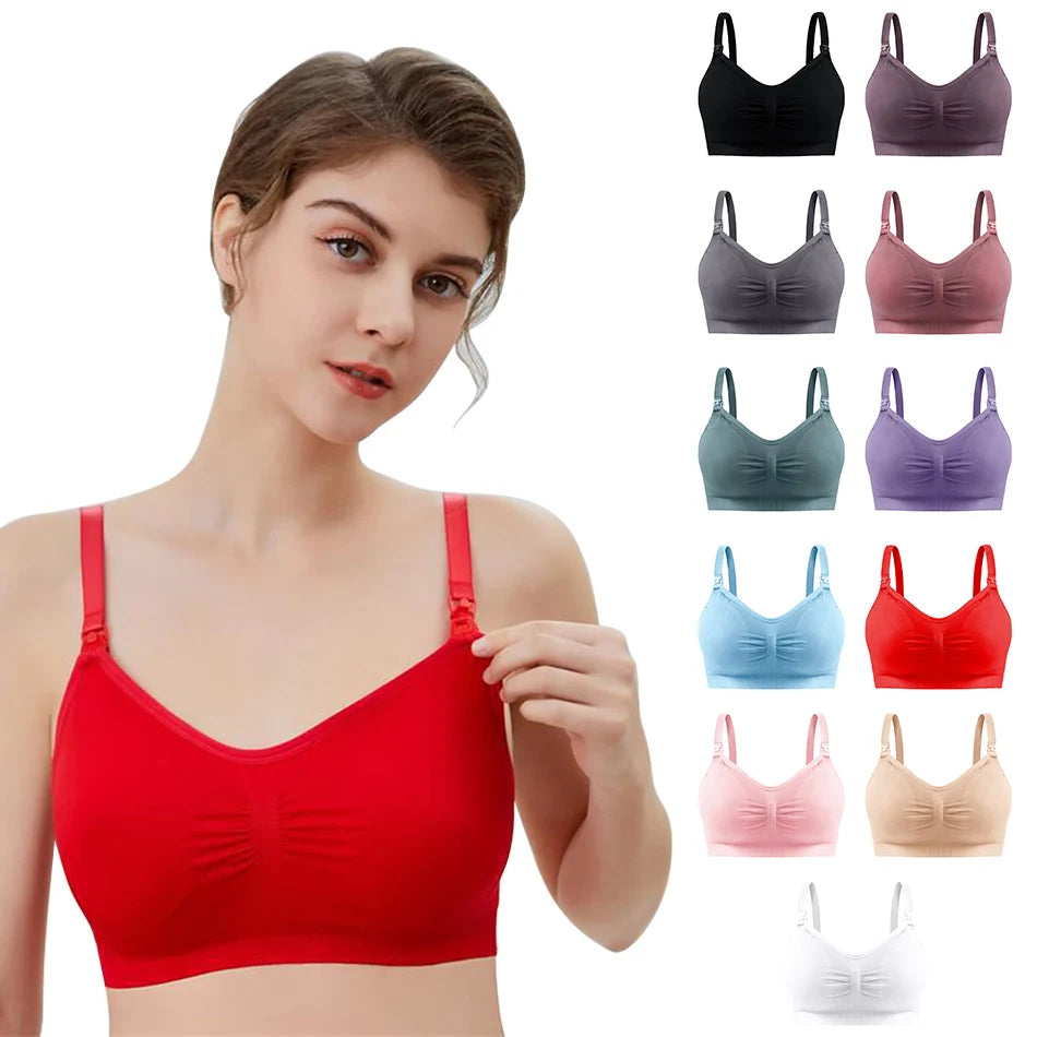 Breathable Seamless Maternity Nursing Bra Bralette ATHLEXES