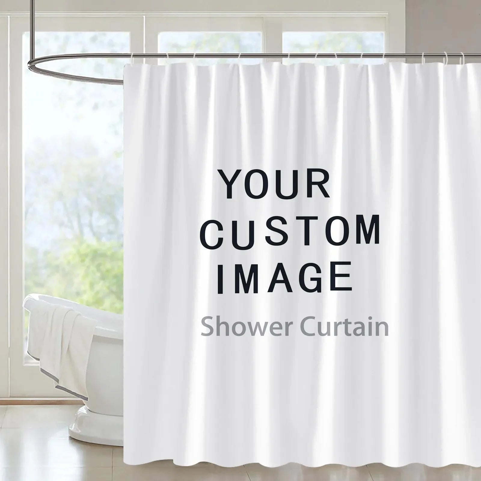 AquaStyle Customizable Shower Curtain ATHLEXES