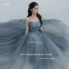 Enchanted Blue Fairy Tulle Prom Gown ATHLEXES