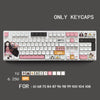 Demon Slayer PBT Keycaps Set for Gamers ATHLEXES