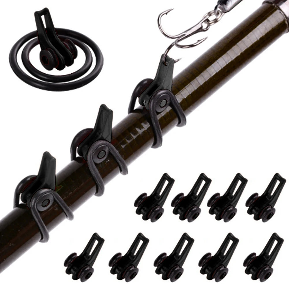 10pcs Premium Bait Keeper with Rubber Rings for Fishing ATHLEXES