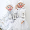 Elf Couple Plush Dolls: Festive Tree Ornaments ATHLEXES