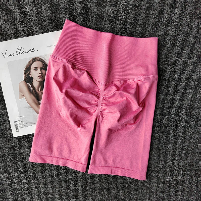 Seamless High Waist Yoga Shorts for Women ATHLEXES
