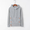 Autumn Chic Embroidered Pocket Hoodie ATHLEXES