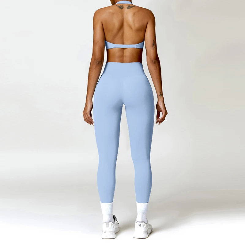 ElevateFit Women's Yoga Set with High Waist Leggings ATHLEXES
