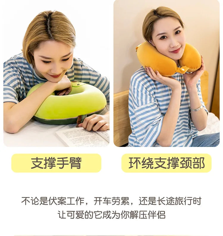 Plush Avocado Delightful Round Doll Cushion Toy ATHLEXES