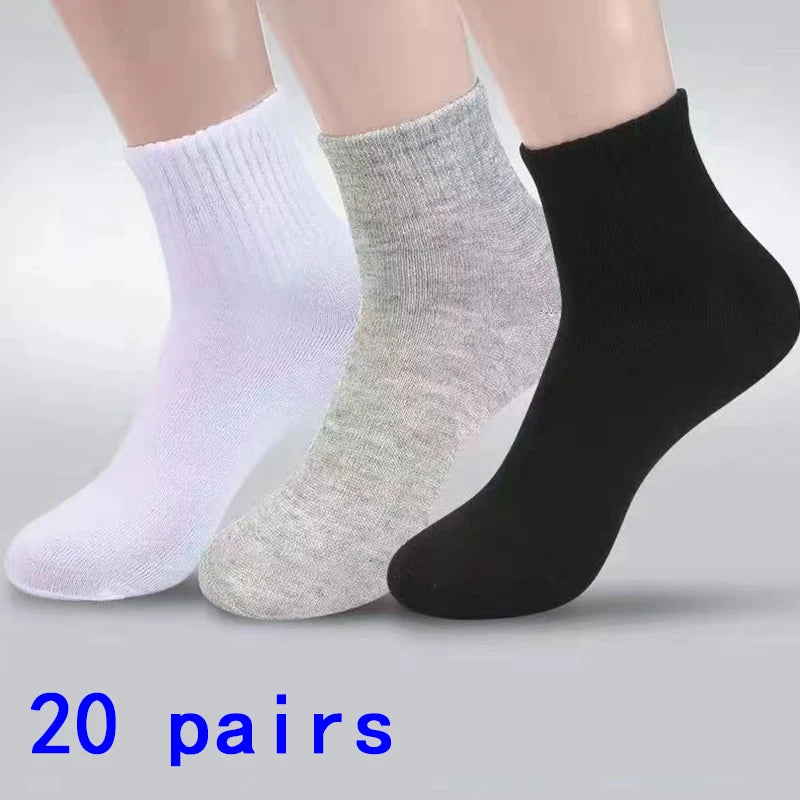 CozyCotton Unisex Business Crew Socks Set ATHLEXES