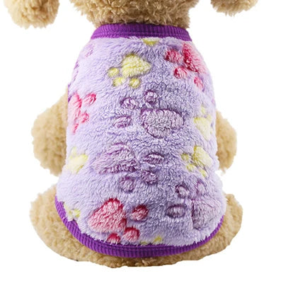 Winter Soft Fleece Dog Clothes ATHLEXES