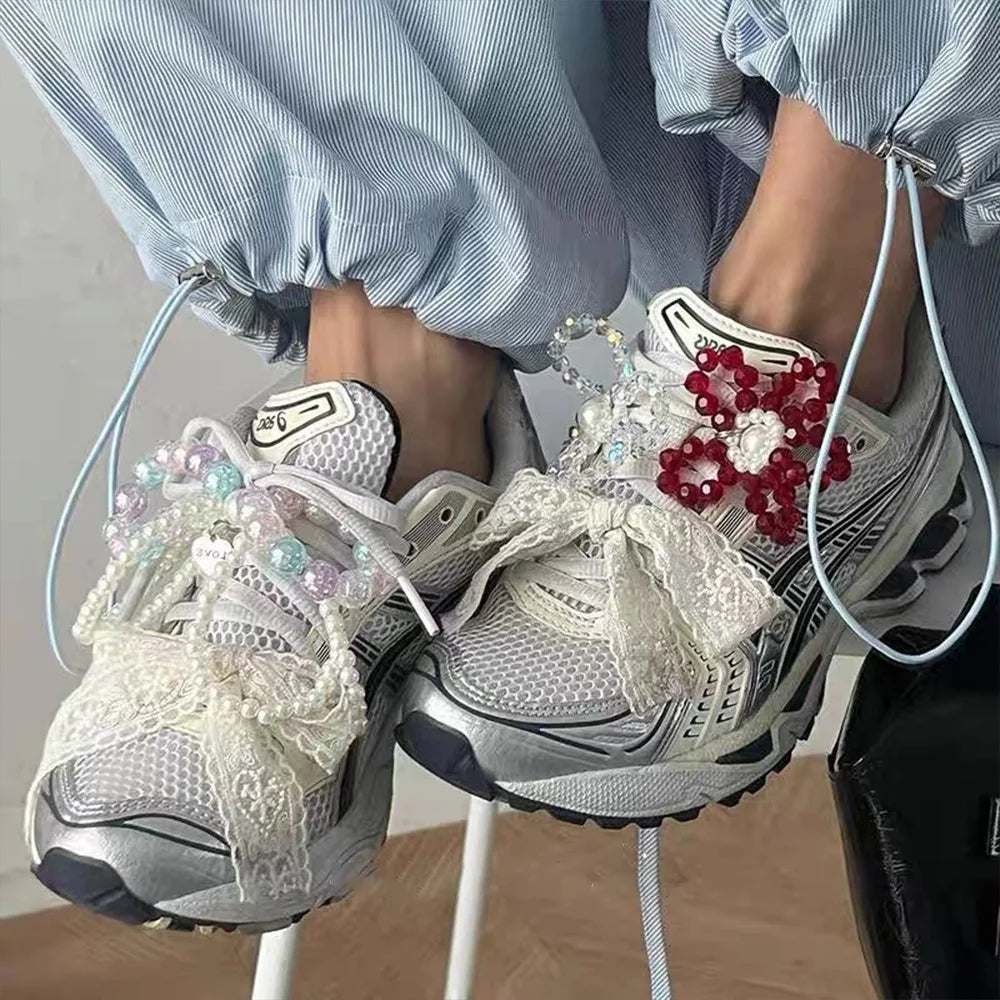 Chic Bowknot Clip Decoration for Shoes and Bags ATHLEXES