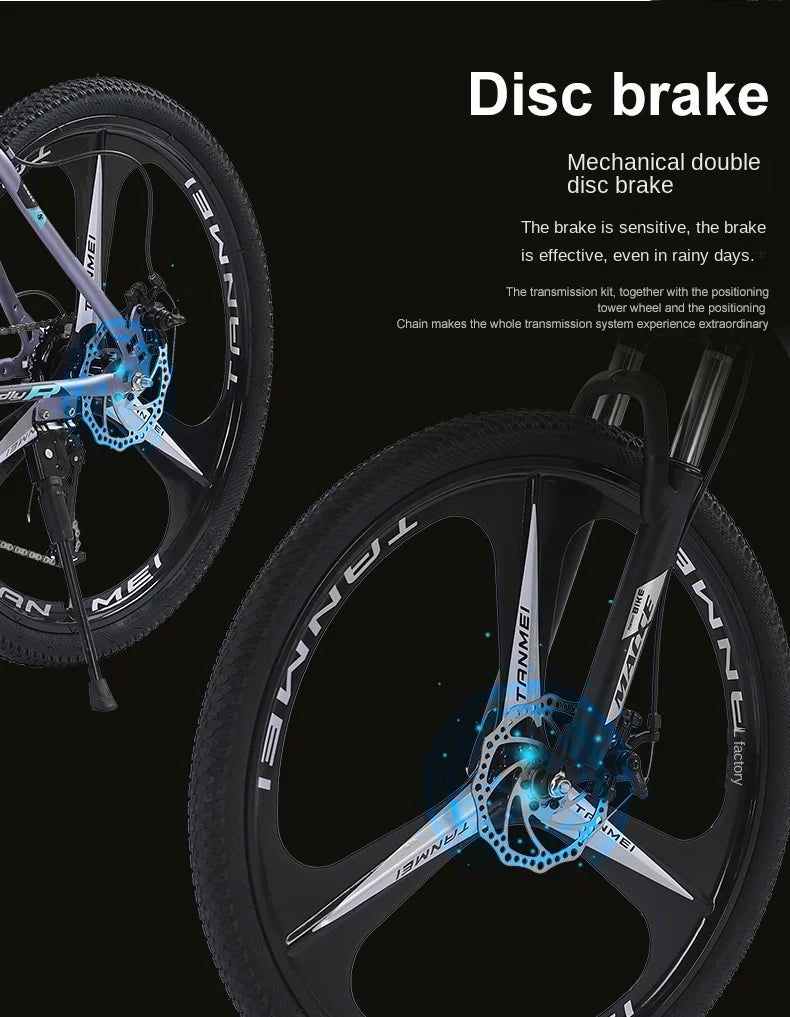 Chase 26 Inch Comfort Shock Absorber Mountain Bike ATHLEXES