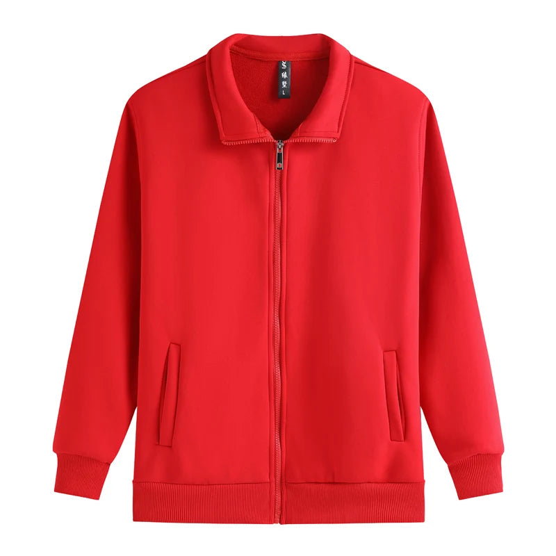 Custom Embroidered Zippered Jackets for Teams ATHLEXES