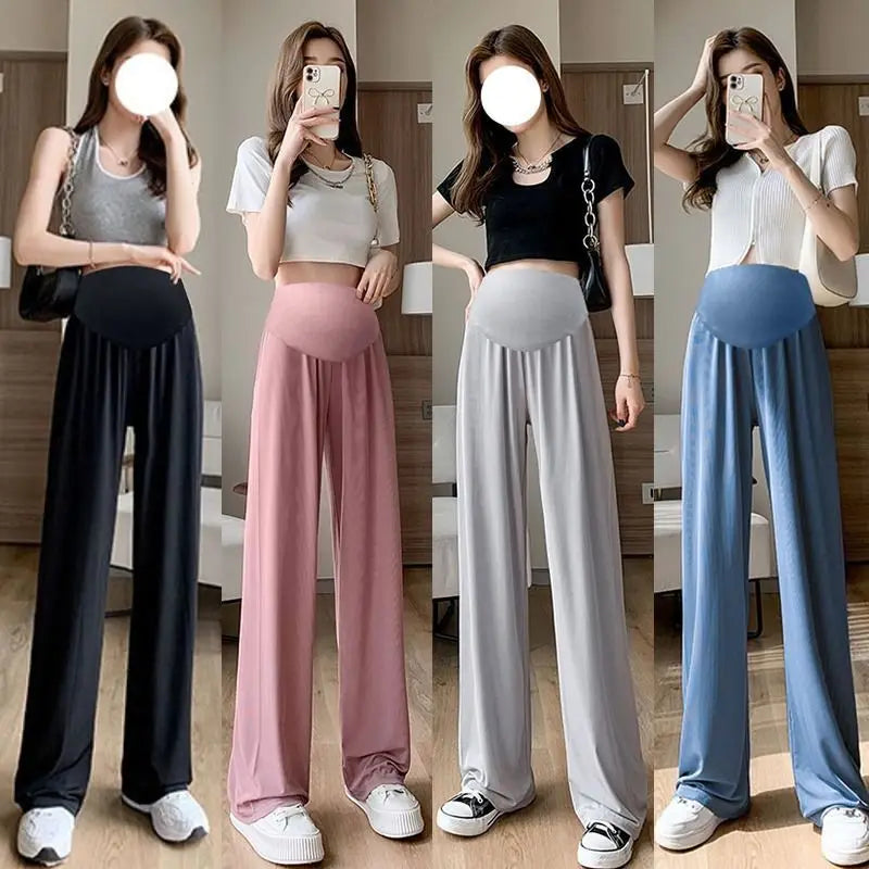Chic Comfort Maternity Wide-Leg Trousers ATHLEXES
