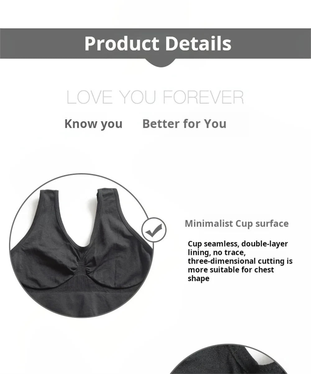 Seamless Activewear Bra and Tank Top Set ATHLEXES