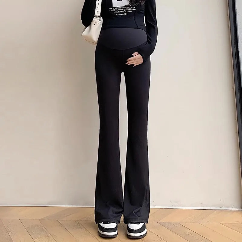 BellyComfort Flare Maternity Yoga Pants ATHLEXES