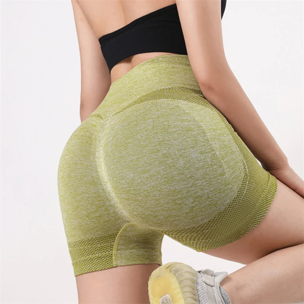 ElevateFit High Waist Workout Shorts by Jen. ATHLEXES