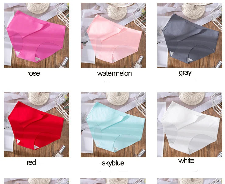 SilkSoft Plus Size Seamless Panties Set ATHLEXES