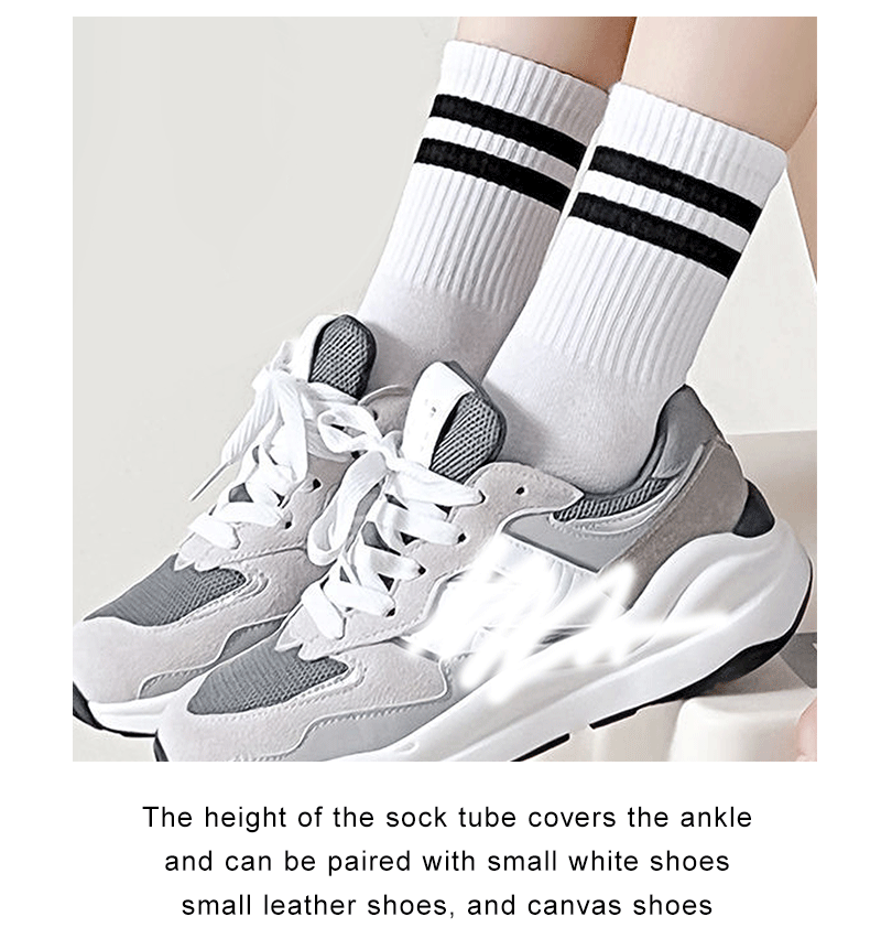 Men's Breathable Business Socks - 6 Pairs Set ATHLEXES