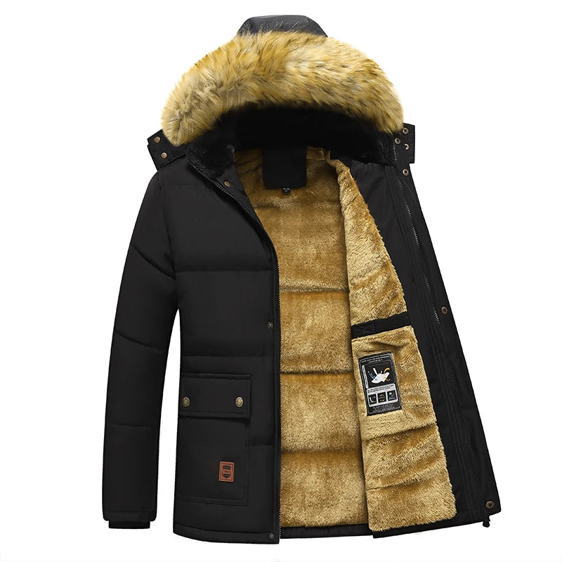 FrostShield Hooded Winter Jacket ATHLEXES