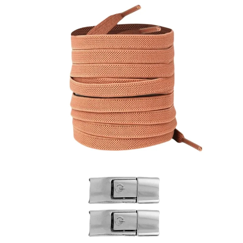 Colorful No-Tie Elastic Press Lock Shoelaces ATHLEXES