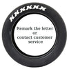 Custom 3D Tire Lettering Stickers for Your Car ATHLEXES