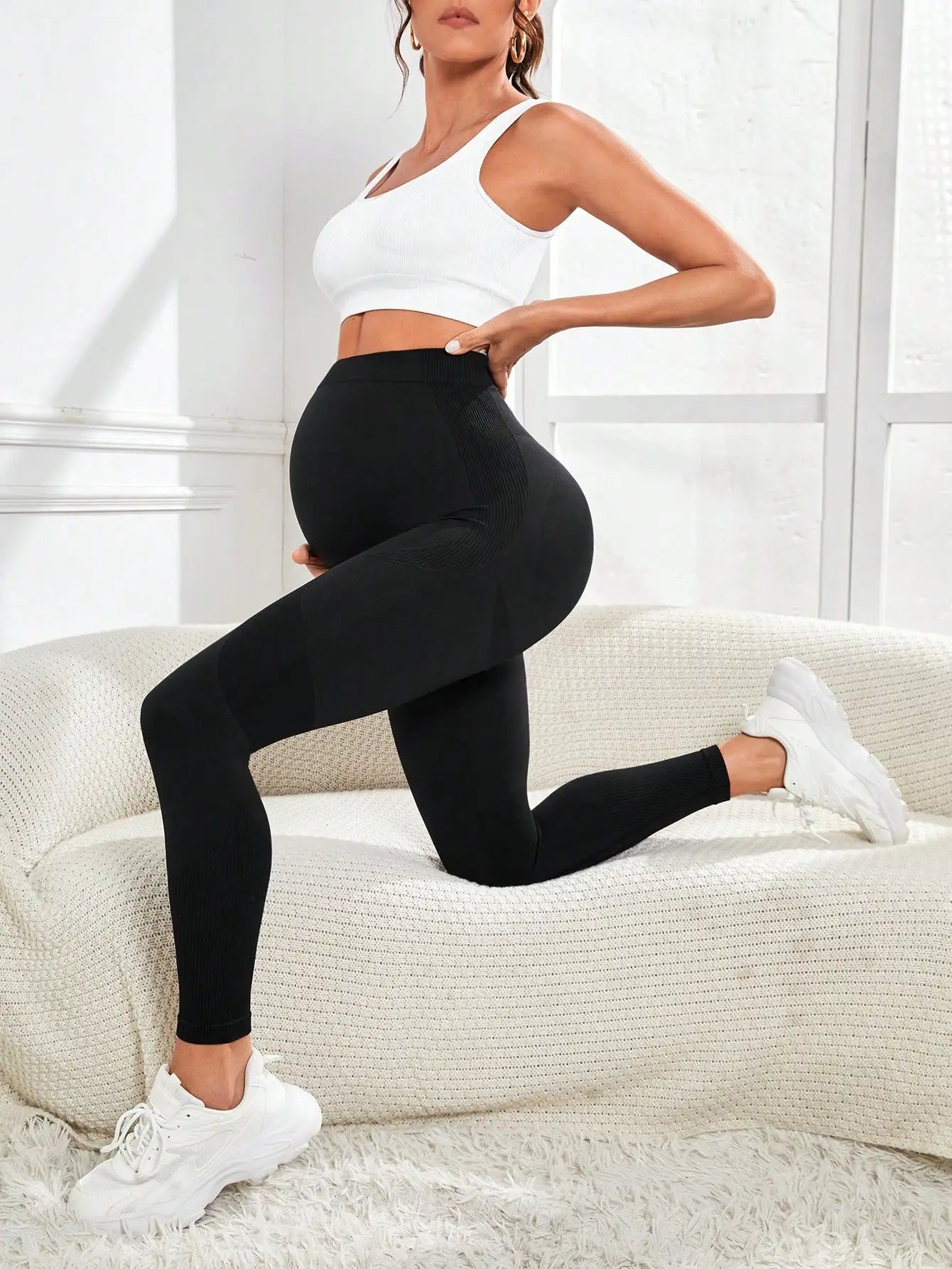 BellySupport High Waist Maternity Leggings ATHLEXES
