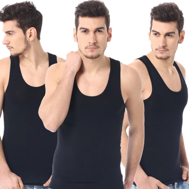 Casual Cotton Fit Men's Tank Top ATHLEXES