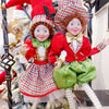 Elf Couple Plush Dolls: Festive Tree Ornaments ATHLEXES