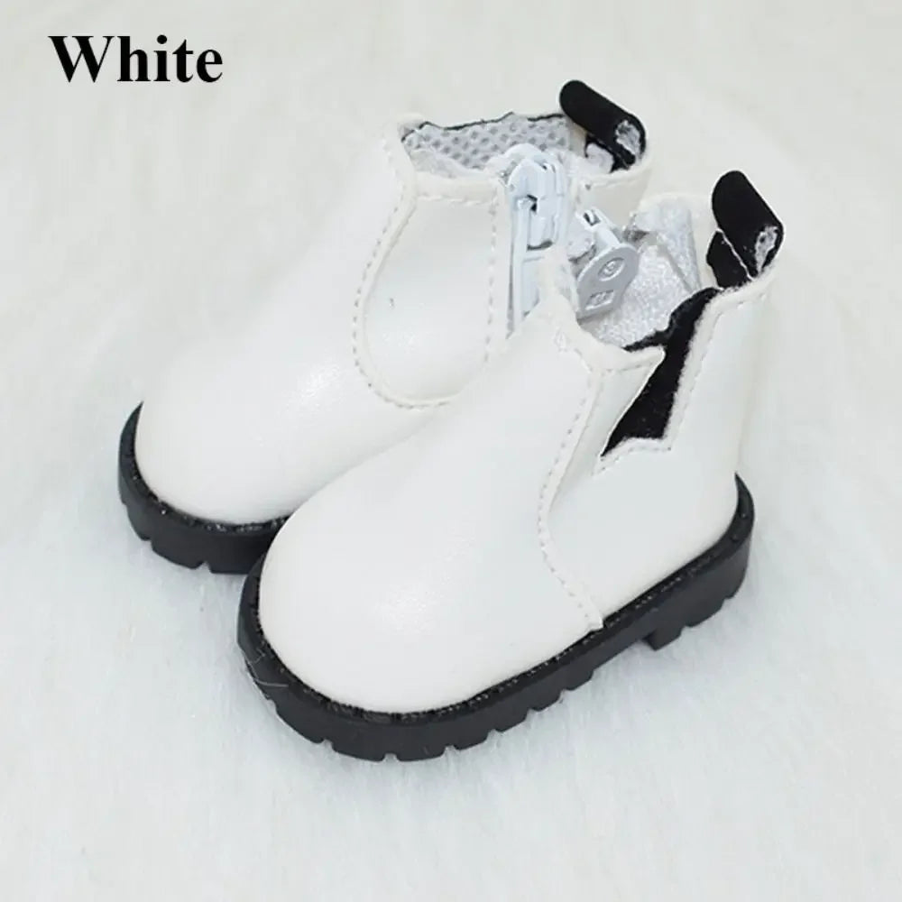 Mini Doll Boot Shoes for 20cm Plush Dolls - Stylish 5-5.5cm Accessories ATHLEXES