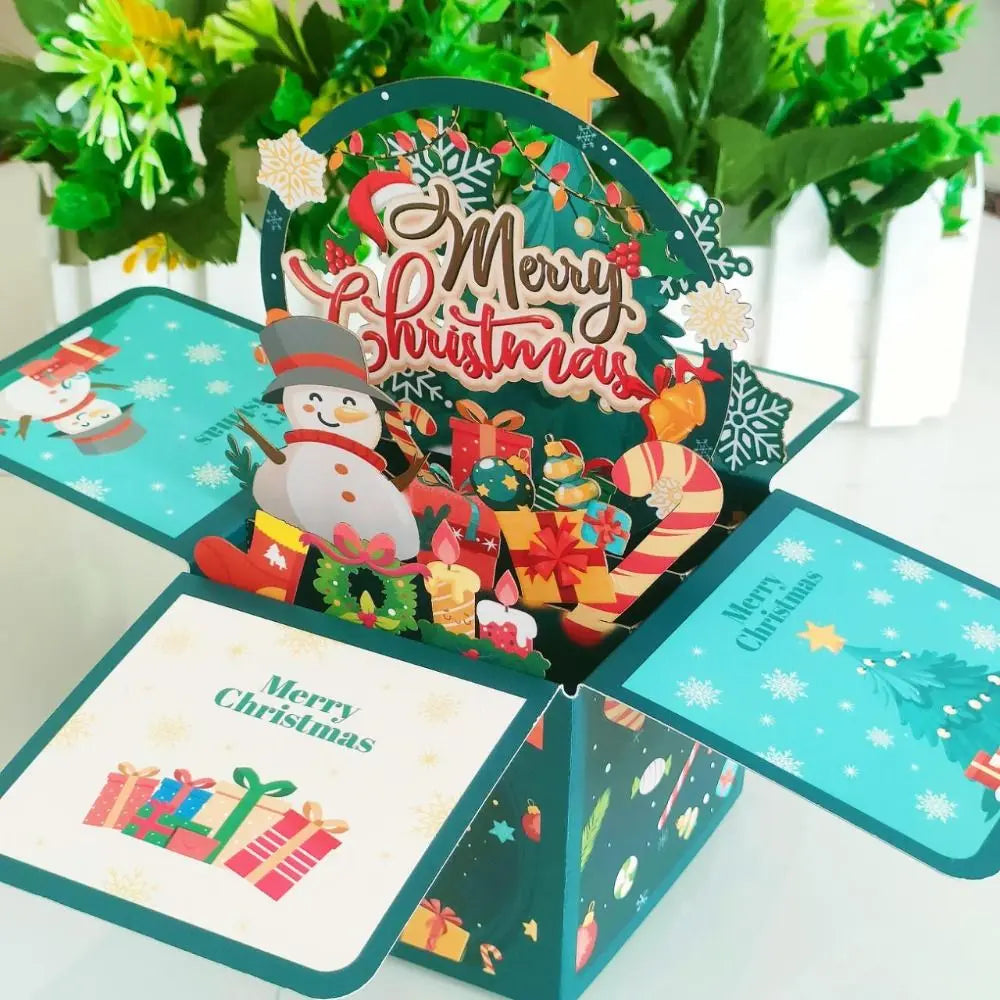 Enchanting 3D Pop Up Holiday Greeting Cards Collection ATHLEXES