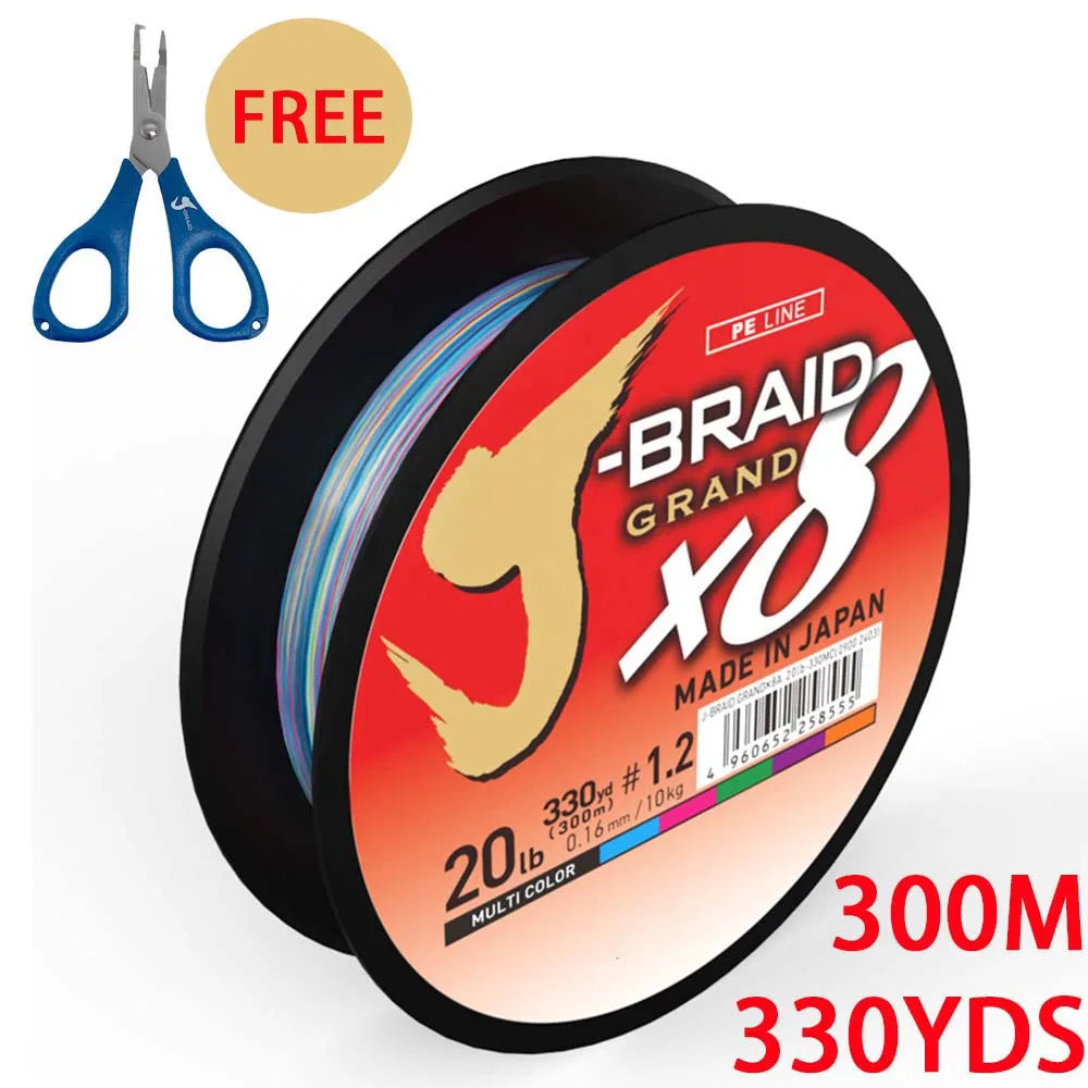 DaiwaJ-Braid Grand 8 Fishing Line 300m Japan Quality ATHLEXES