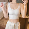 Seamless Comfort Crop Tops with Built-In Support ATHLEXES